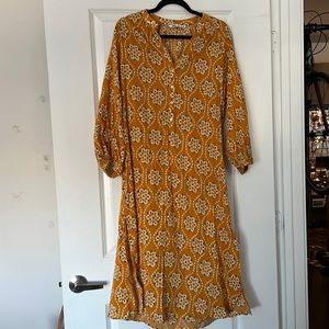 Zara maxi dress. Size large.